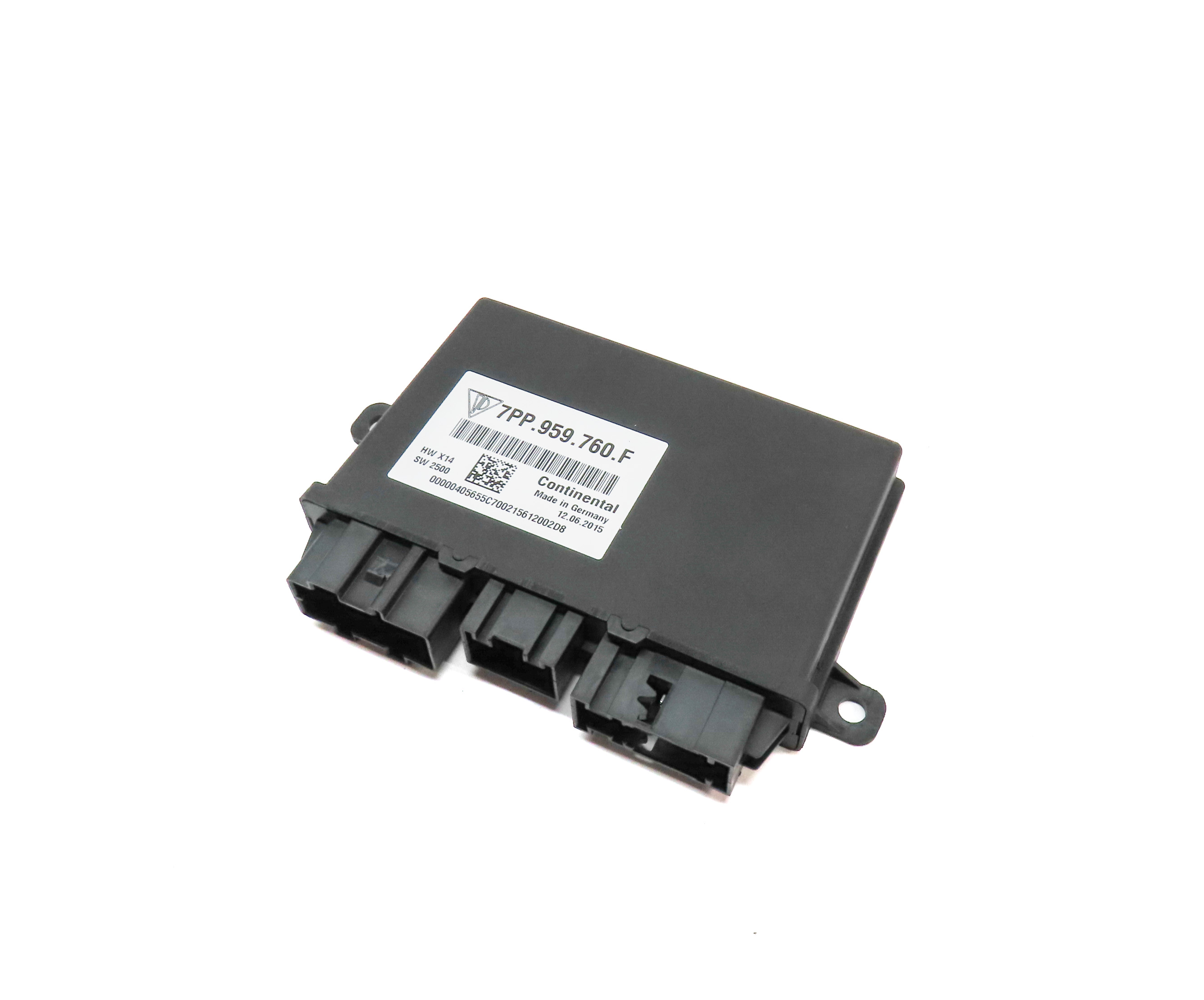 2016 PORSCHE CAYENNE (958) FRONT LEFT DRIVER SEAT CONTROL MODULE — exact item pictured
